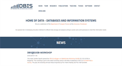 Desktop Screenshot of dbis-informatik.uibk.ac.at