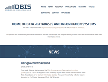 Tablet Screenshot of dbis-informatik.uibk.ac.at